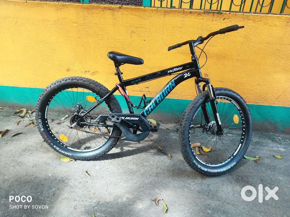 Ranger cycle  with double disc brake and front suspension with alloy