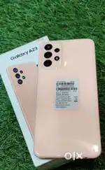 Samsung A23 6gb 128gb 5g in very good condition with original box n ac