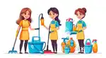 House maid cooking job baby care taker job 24 hours