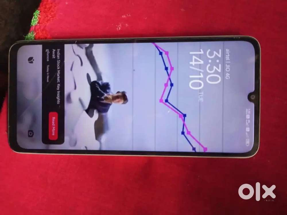 Good condition mobile 4 GB ram 128 rom 4g phn 9month old phn