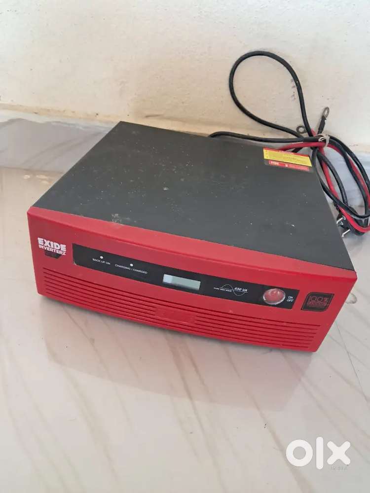 Exide 650va inverter only one year used