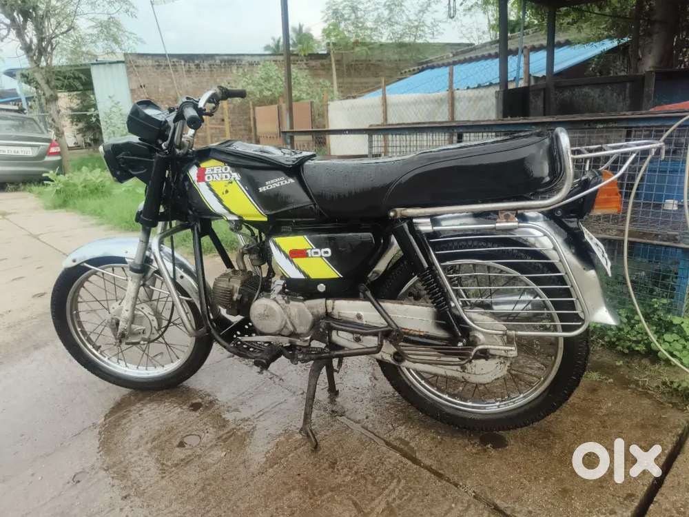 Hero honda cd 100 single owner mailage 75 plus