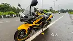 Pulsar Rs200, Yellow Beast With Wrap Black,