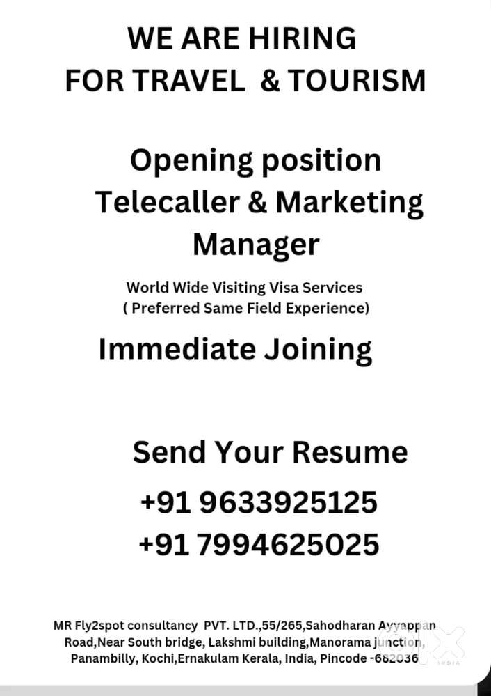 Experienced Marketing staff