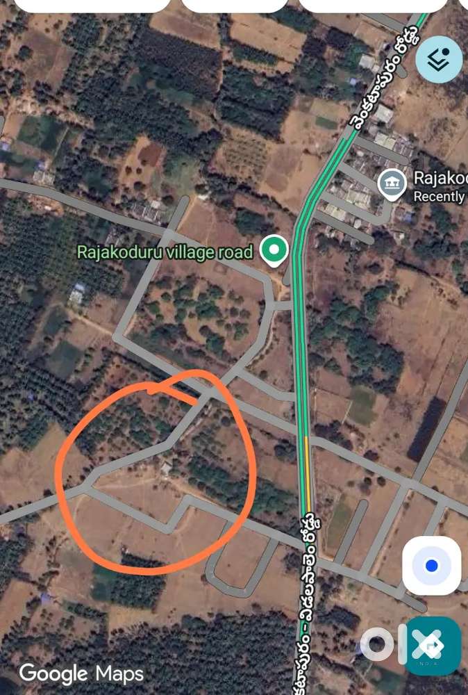 Plot for sale near Rambilli 444 yards