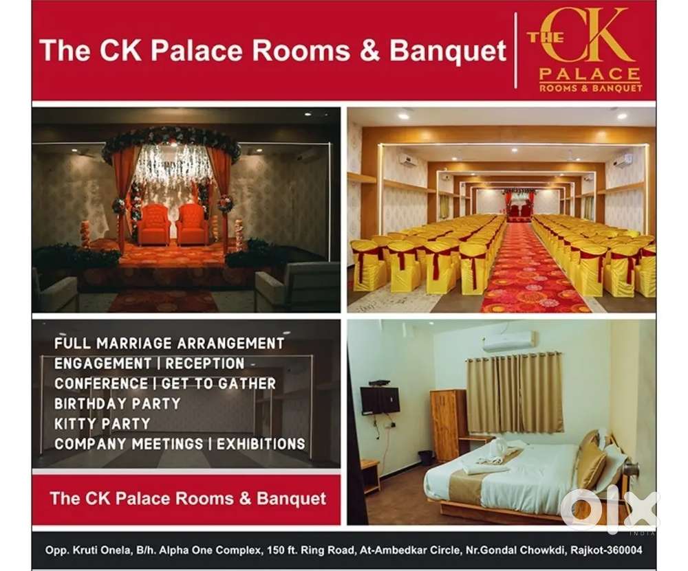 300+ Capacity Marraige Banquet Hall