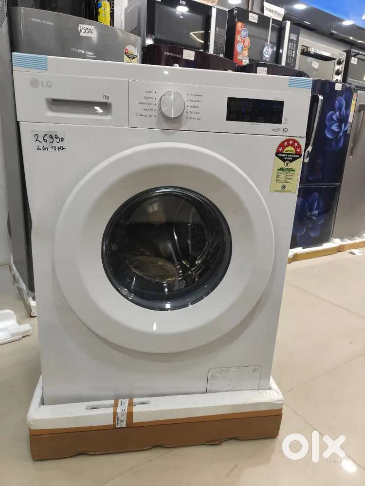 LG 7KG FRONT LOAD WASHING MACHINE OFFER PRICE 24000RS DEMEJ