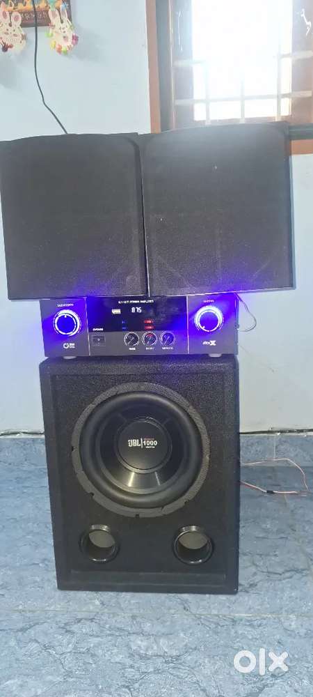 Amplifier 2.1 heavy package 10ing jpl subwoofer