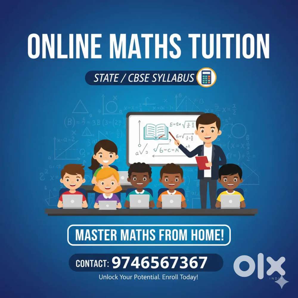 Online Maths Tuition Available