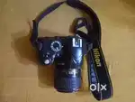 Nikon D3200 DSLR camera.