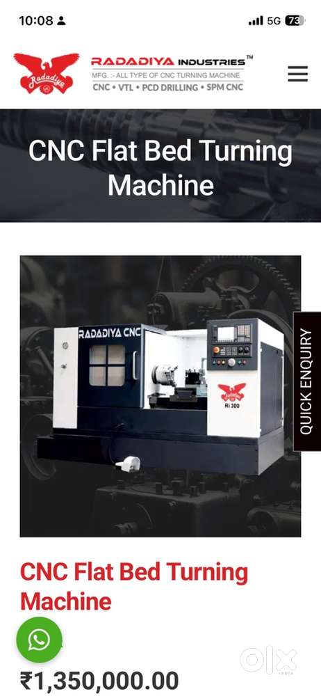 Cnc operater job in banglore with staying facility