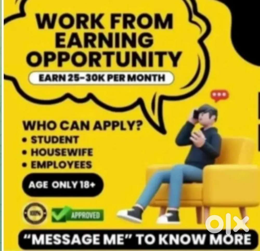 Work from home opportunity
