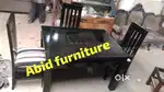 Excellent design assam teak wood dining table 4 chairs