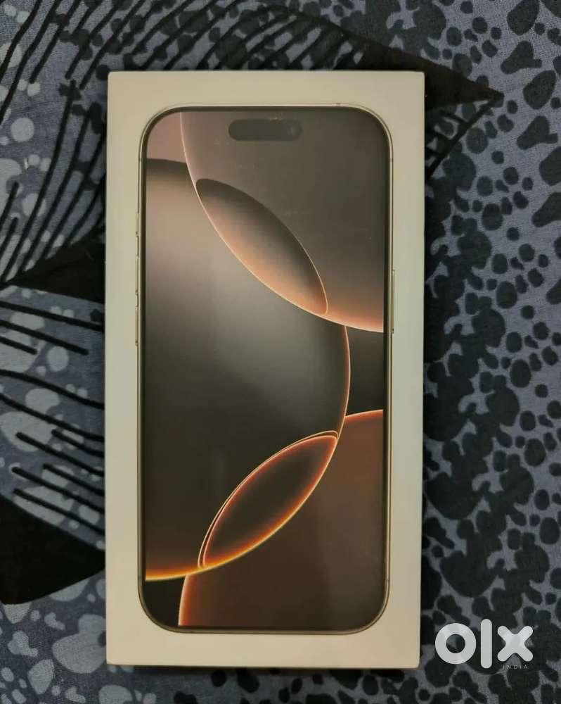 iPhone 16pro desert titanium 128gb