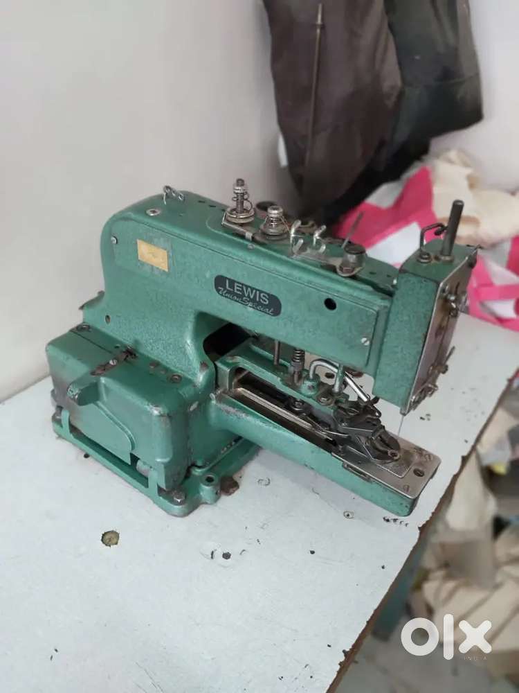 जुकी काज ओर लिविस बटन मशीन