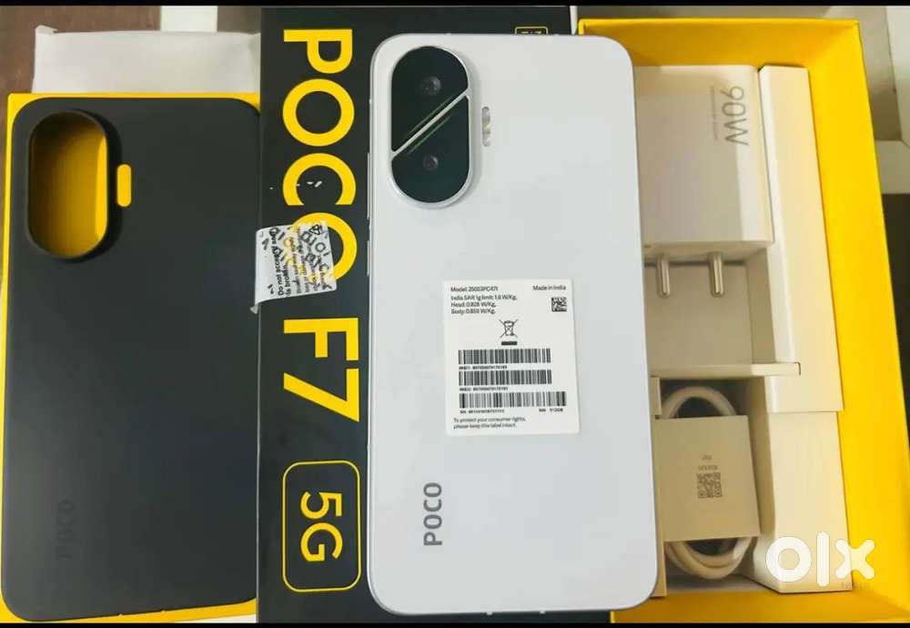 POCO F7 NEW MODEL NEW CONDITION ONLY 1.5 MONTH USE