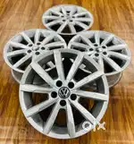 16 inch POLO GT OEM alloy wheels set of four light used mint condition