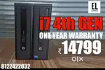 HP WARRANTY 1 YEAR | GRAPHICS 2GB | COMPUTER DESKTOP PC CPU