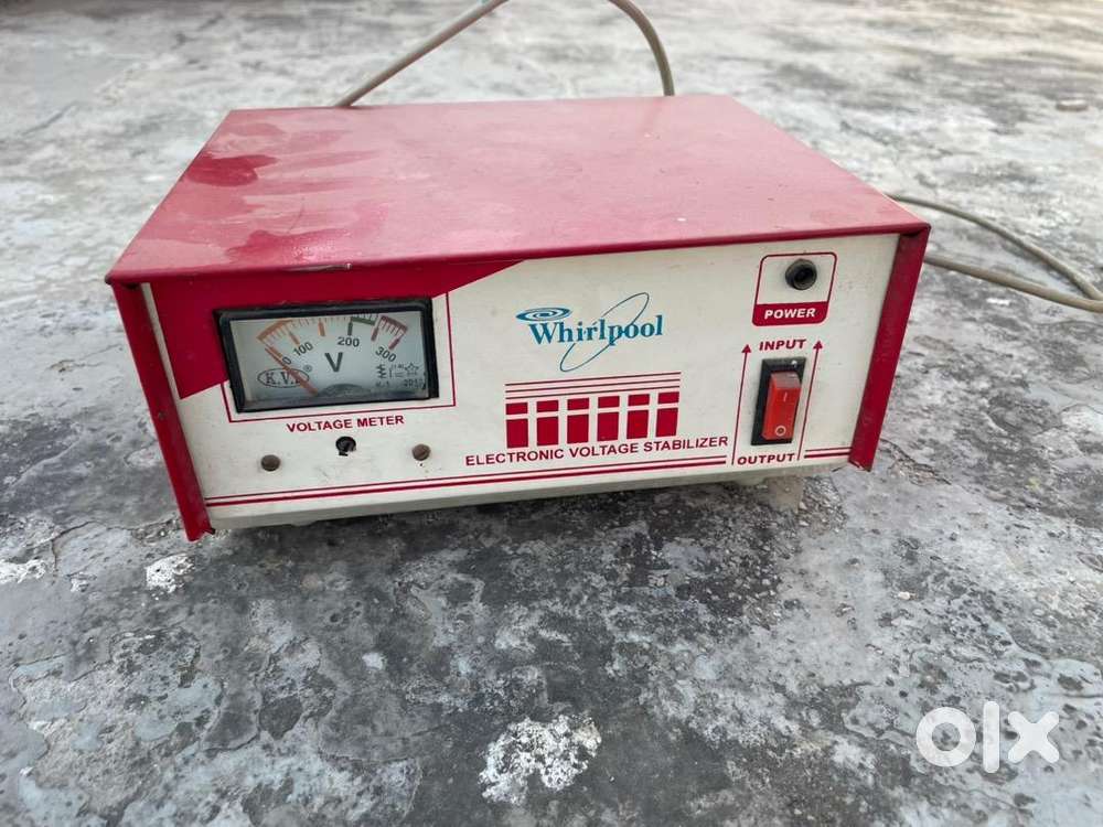 Whirlpool Voltage fir refrigerator and washing machine