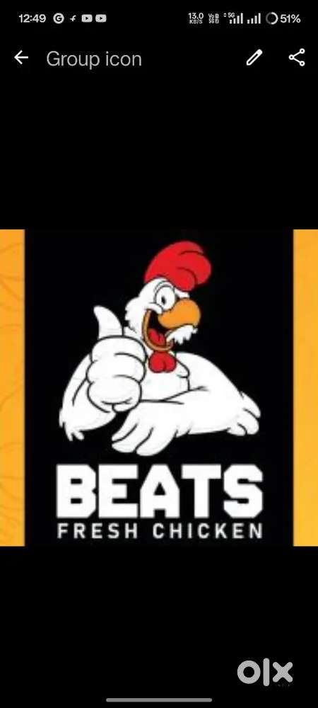 Butchers. (Chicken cutting and cleaning)