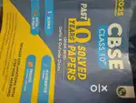 Cbse past 10 years pw practice book for class 10