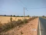 jameen bechna hai 1.5 beega  hai gwalior se 25 km behat road par hai