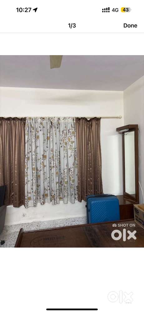 Want to give 1 seprate room with attached washroom with big diwan