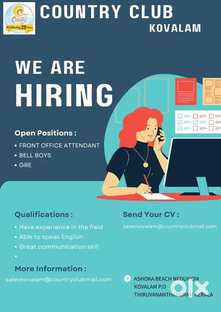 Front office attendant