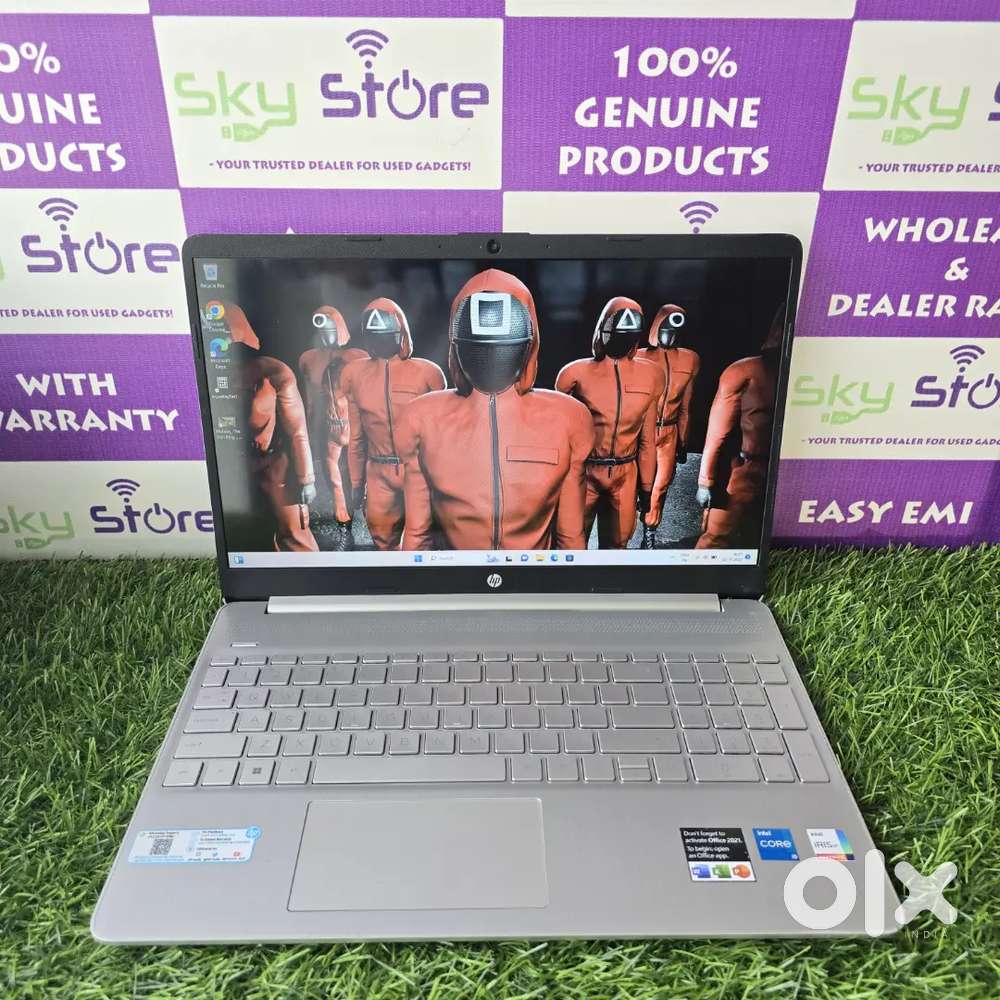 HP 15s i5 12th Generation 15.6inch Display With 15Days Warranty
