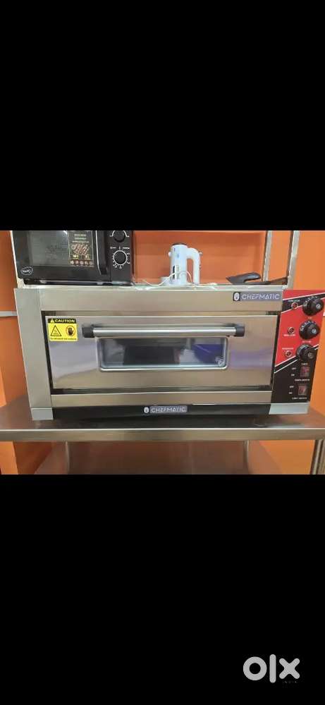 New condition - Chefmatic Pizza oven single Deck