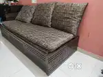 Sofa Cum Bed with Storage – Solid Wood | With Mattress & Cushions