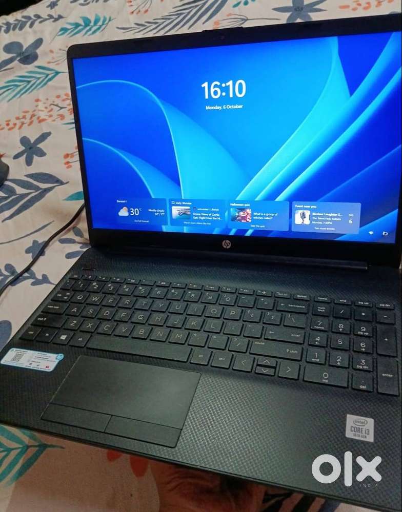 HP 10th Generation intel core i3 Laptop