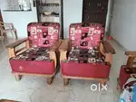 Sofa with center table