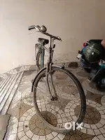 Cycle with new tyre...