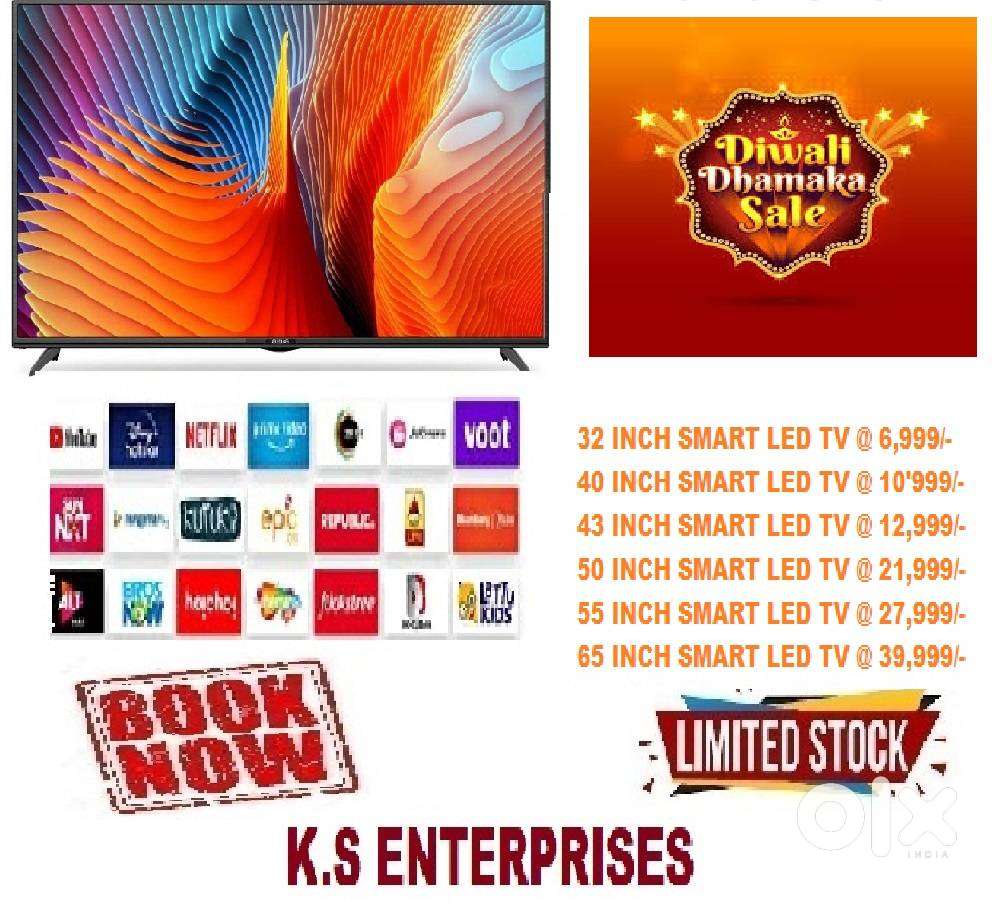32 inches SMART LED TV, FULL HD IN 6,999/- ONLY.