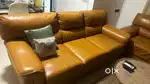 Premium leather sofa