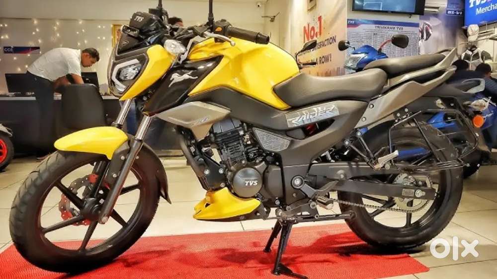 Brand new tvs rider 125 7999 low down payment