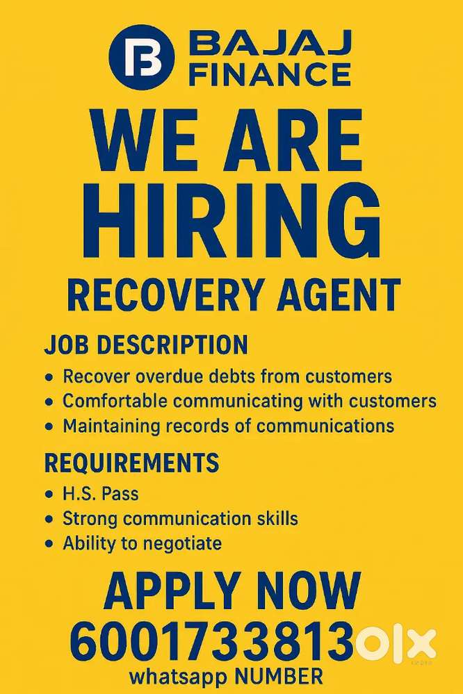 Bajaj finance recovery agent