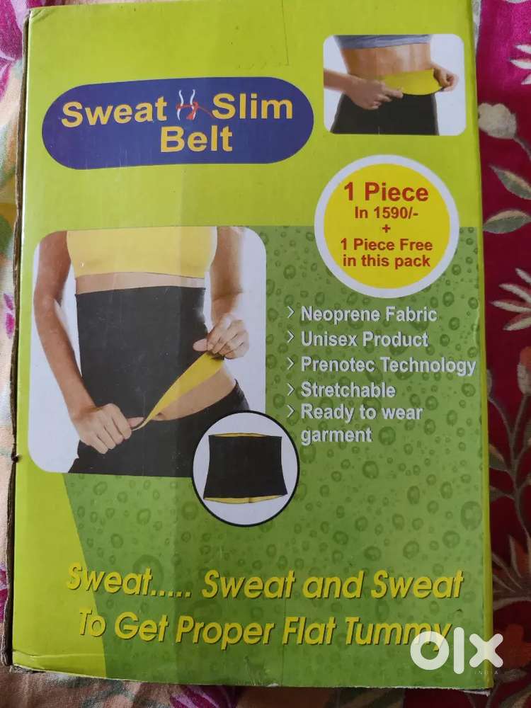 Sweat and slim belt  -2 nos in excellent condition