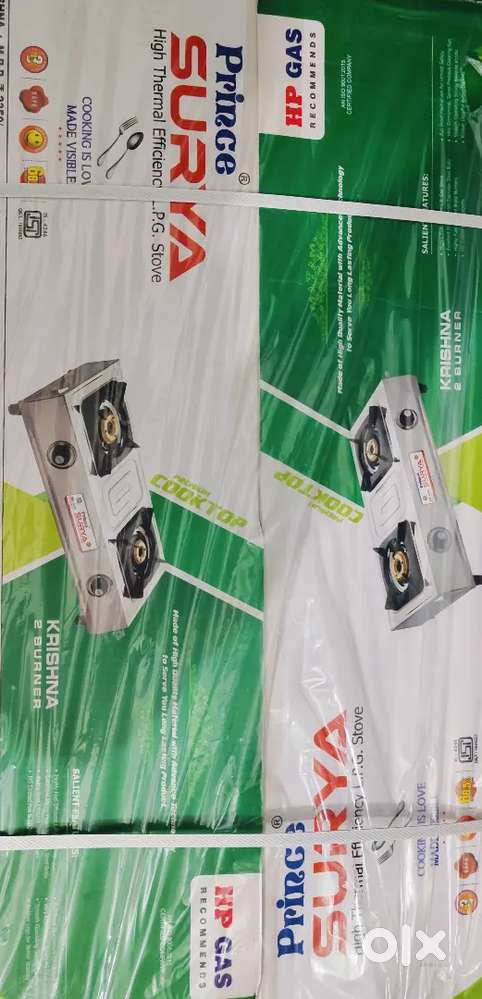 Gas stove 2 burner