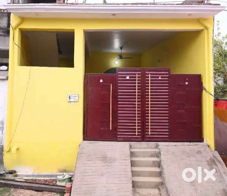 Fully tiled and luxurious house with Fully rcc road