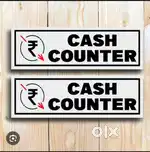 Cash counter job main desk retail wholesale
