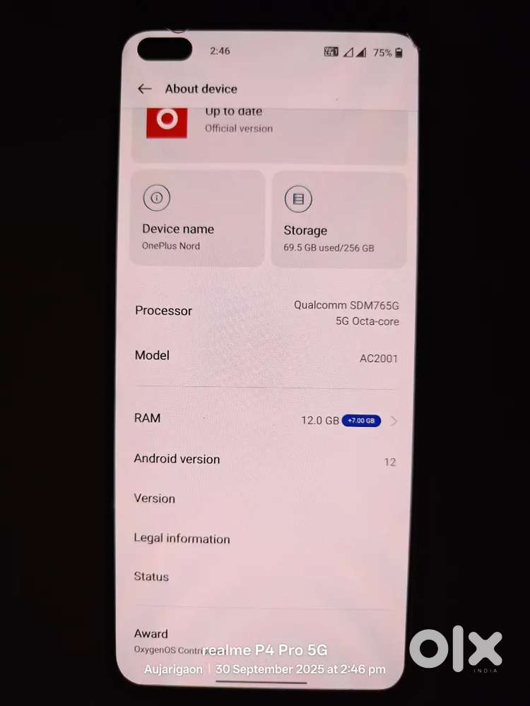OnePlus Nord 5G (12+256)