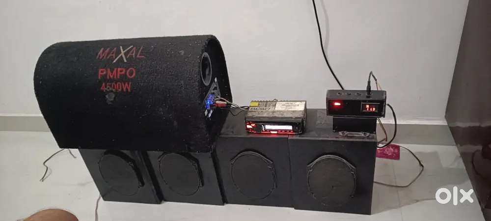 Maxxal 10 inchi bass tube sound quality very good and hevvy bass
