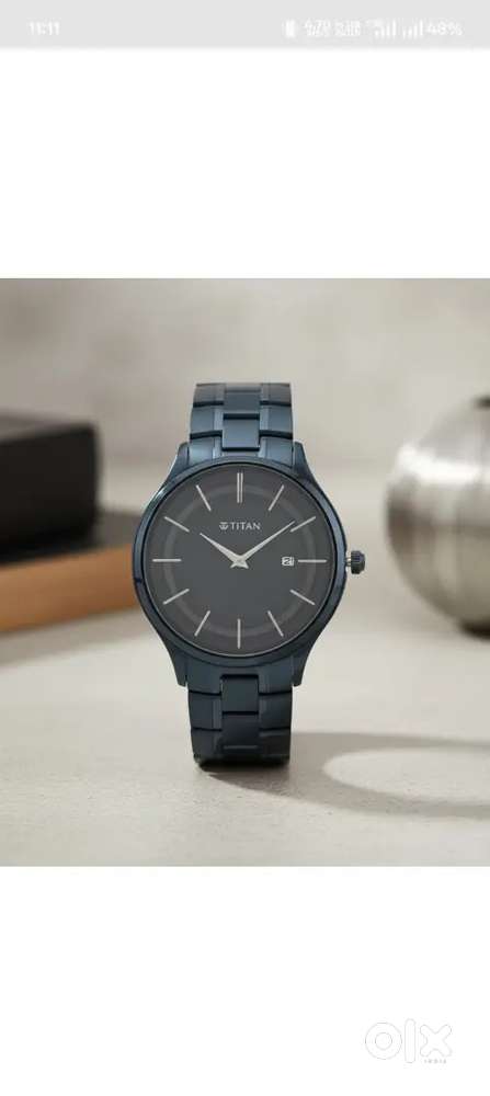 Titan classique slim analog watch
