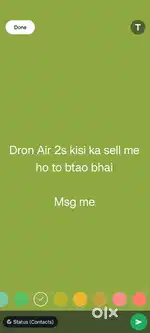 Dron Air 2s koi ka sell me ho to btaiye
