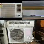 Onida 1 ton AC 3 star window AC Blue Star
