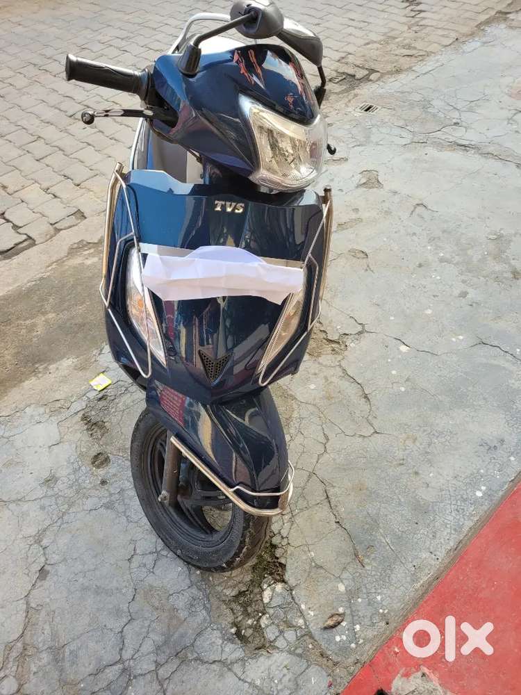 Single Hand driven TVS Scooter