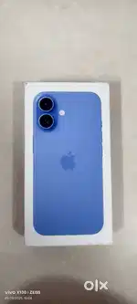 iPhone 16 128gb ultramarine seal pack with bill no exchange no exchang