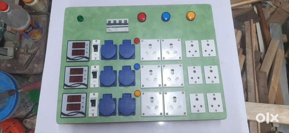 Wooden Custom Board 3 Core Wiring Residence Commercial 3 Phase/ Single